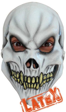 Máscara em latex de Esqueleto para criança