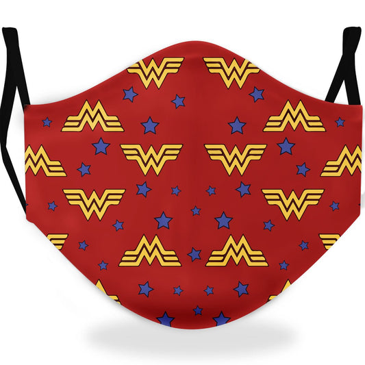 Máscara Wonder Woman infantil 