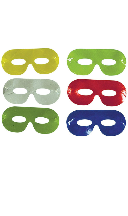Pacote de 100 Máscaras Metálicas