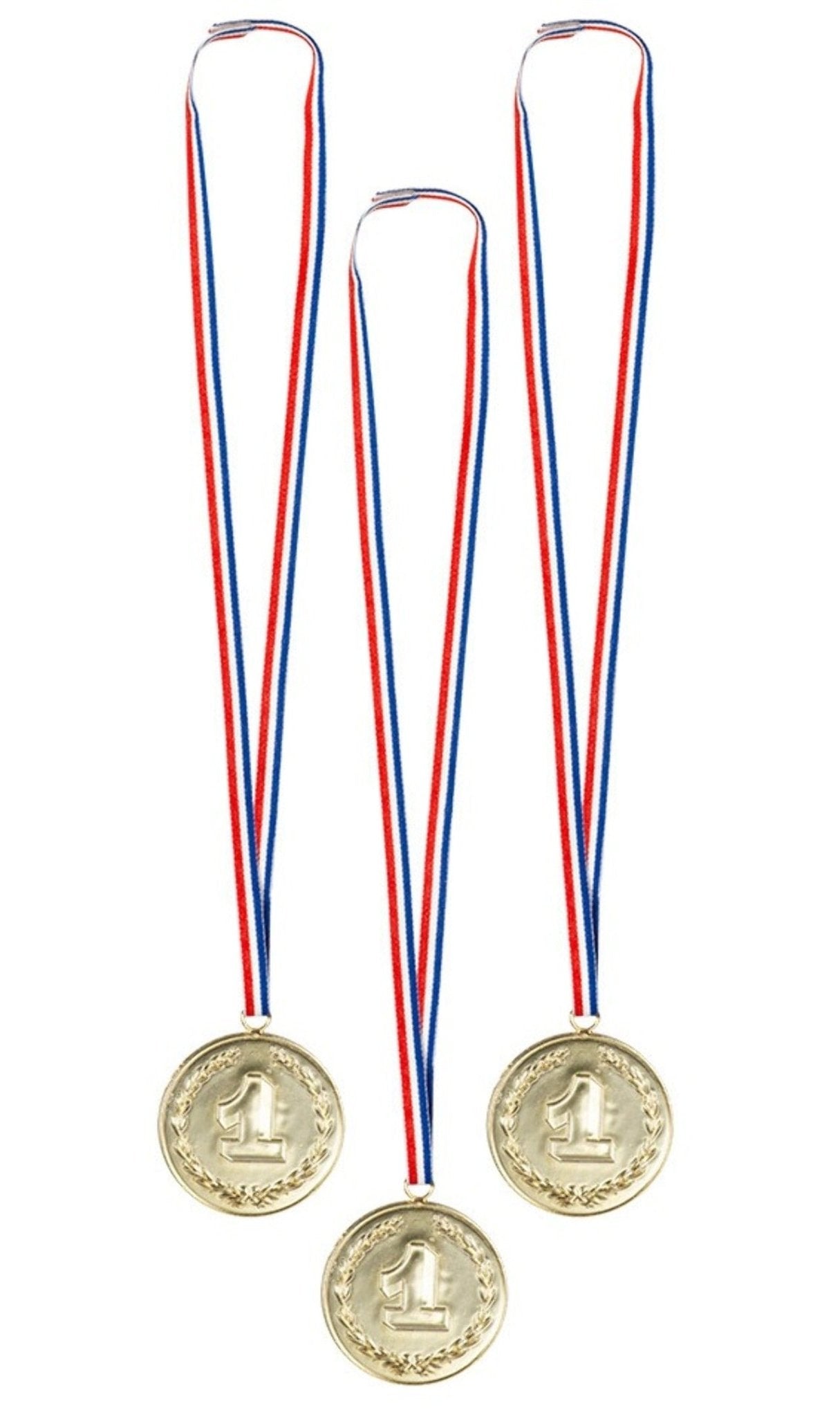 Pack de 3 Medalhas Nº 1
