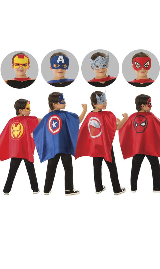Conjunto com 4 Super-Heróis Marvel™ infantil