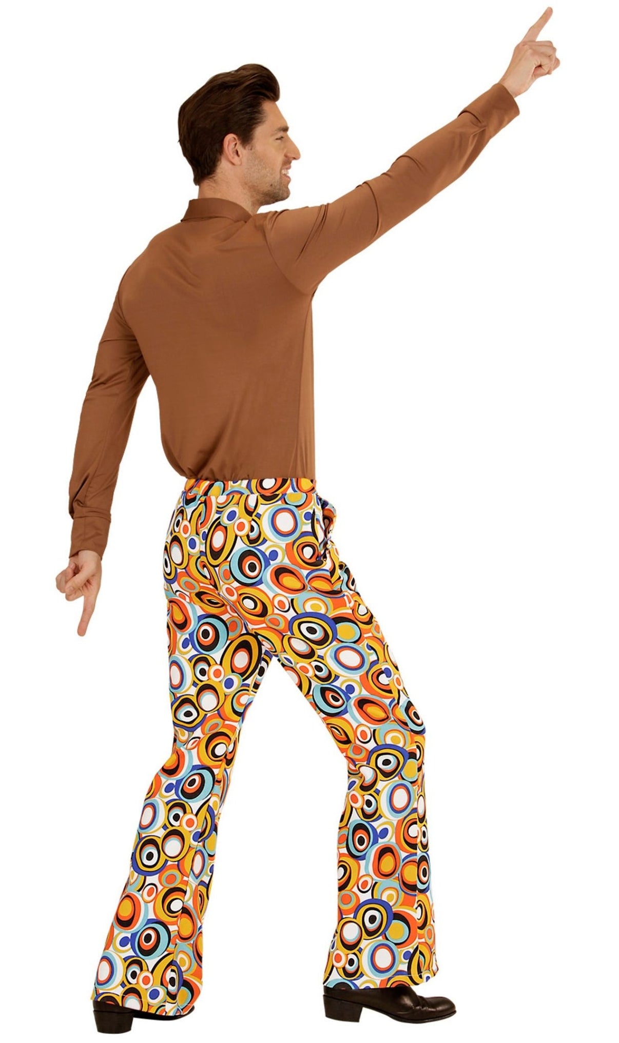 Pantalón de Años 70 Bubbles para hombre I Don Disfraz