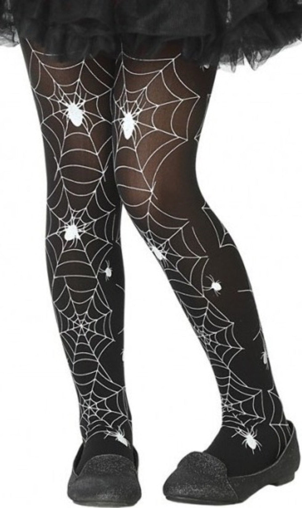 Collants com Teias de aranha para criança