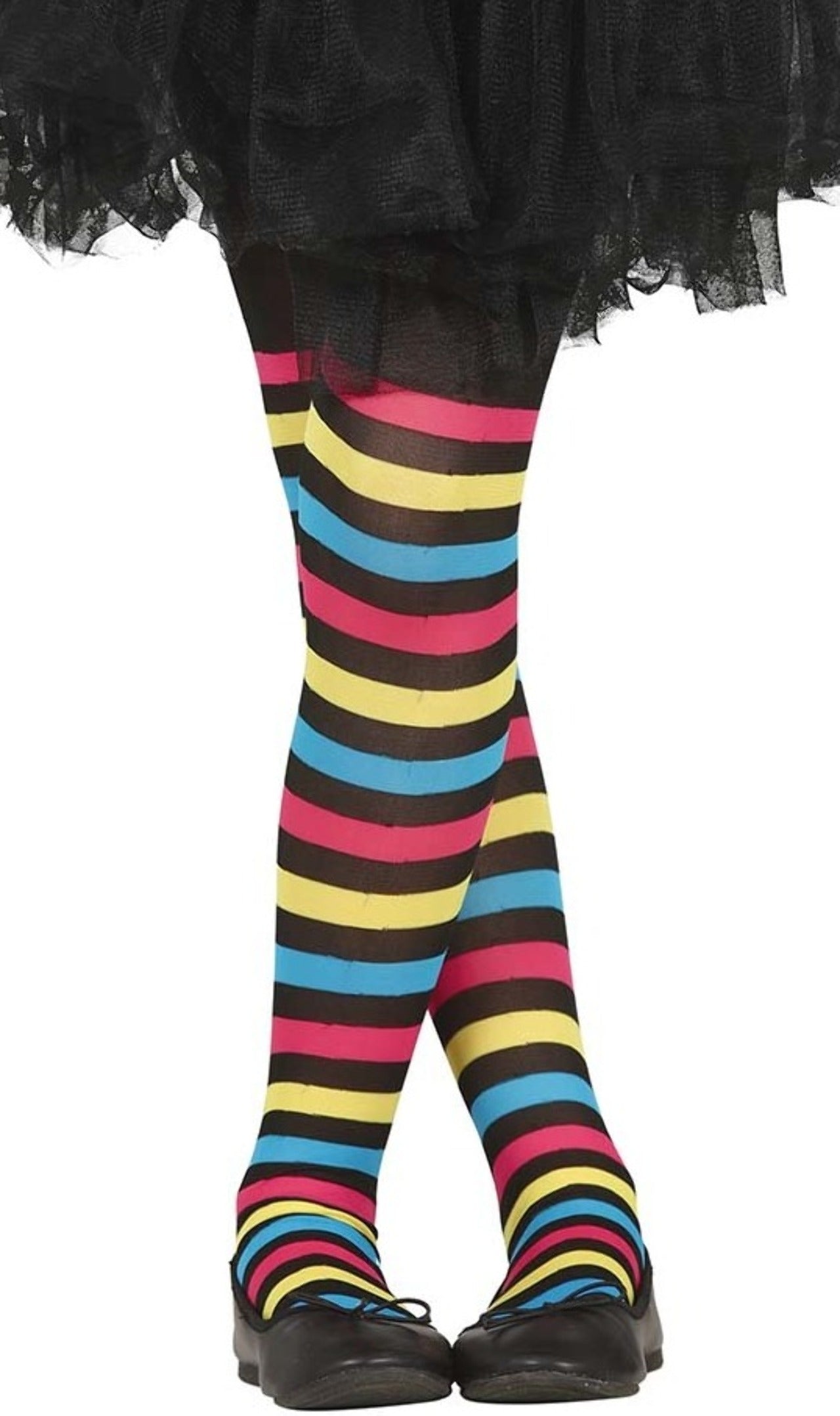 Meia-calça Listrada Multicolorida infantil