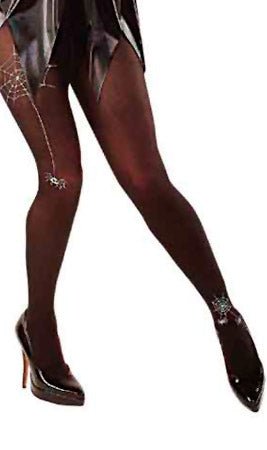 Collants de Aranhas Preto