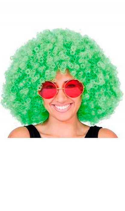 Peruca Afro Jumbo Verde