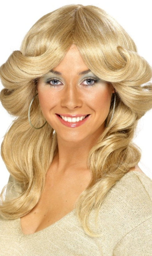 Peruca de Anos 70 de Jill