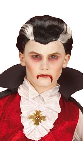 Peruca de Vampiro para criança