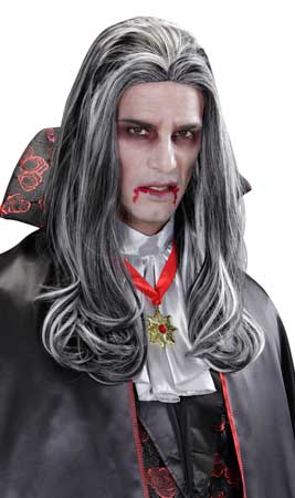 Peruca de Vampiro Vitoriano