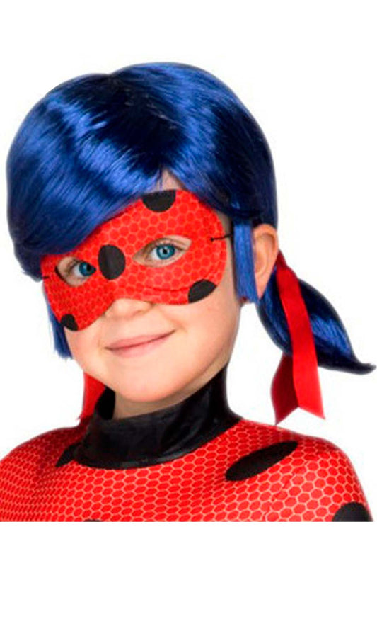 Peruca y Máscara de Ladybug™ para criança