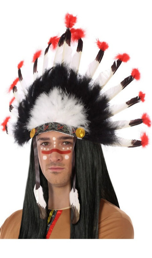 Penacho de Índio Cherokee
