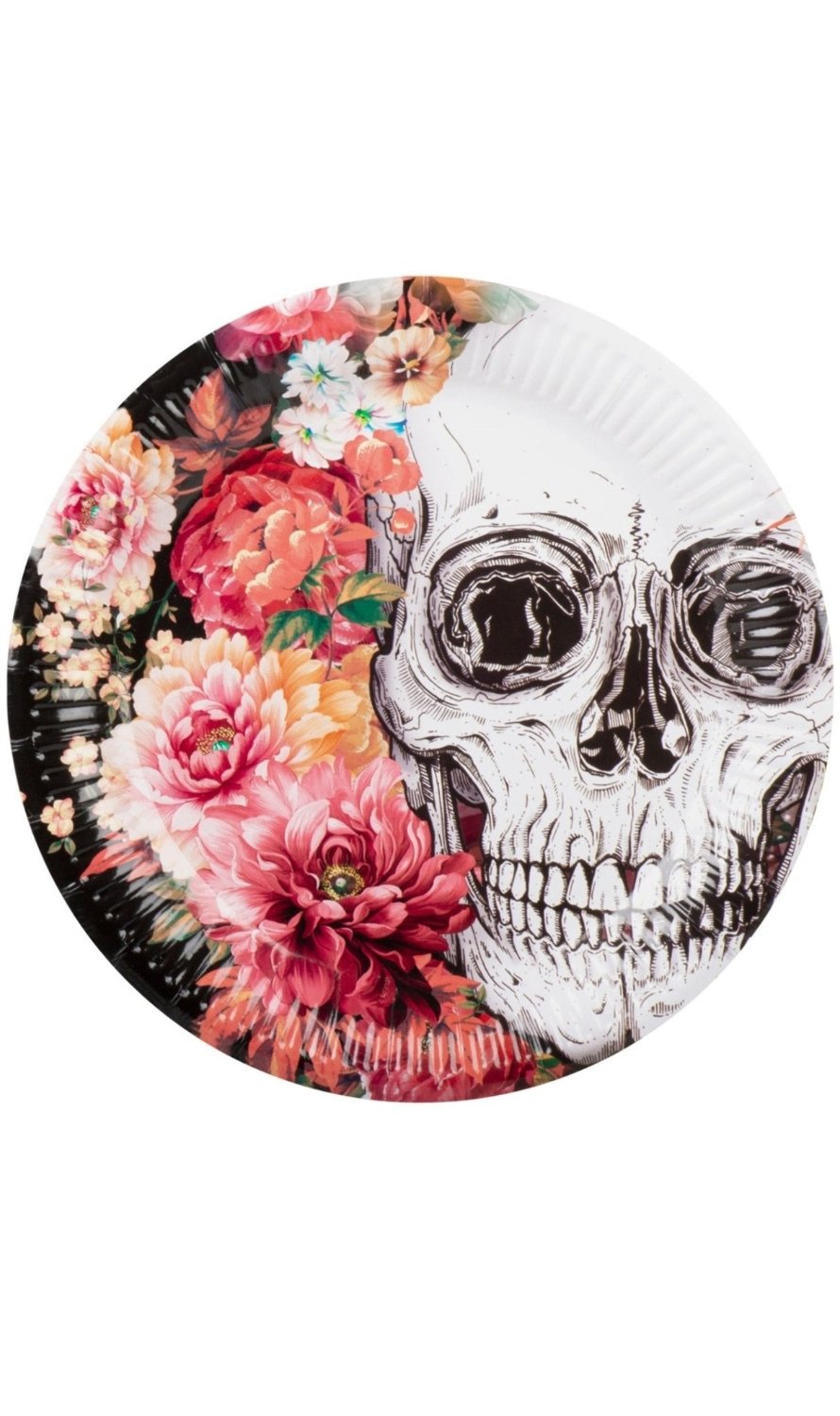 Pratos de Catrina com Flores