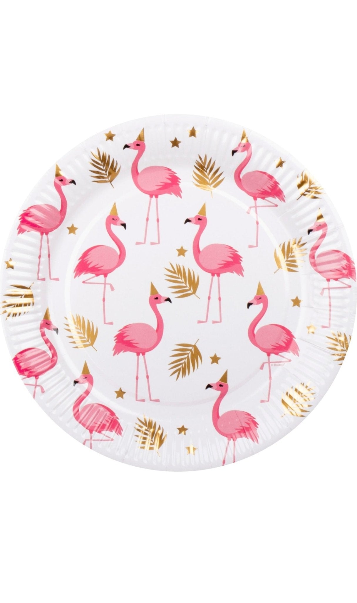 Pratos de Flamingo Rosa
