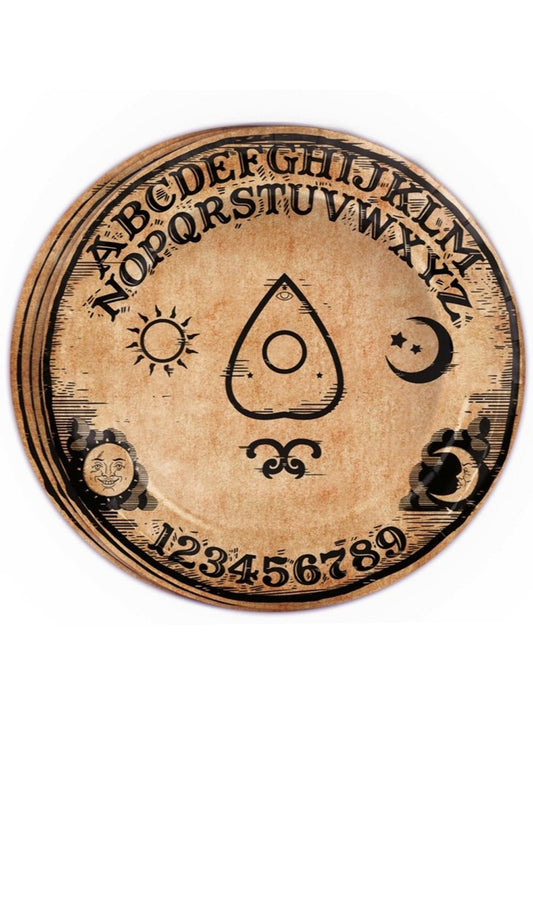 Pratos Ouija de Halloween