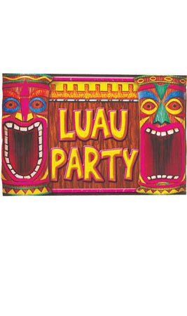 Cartaz Luau Party
