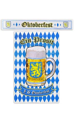 Set de Cartaz e Banner do Oktoberfest