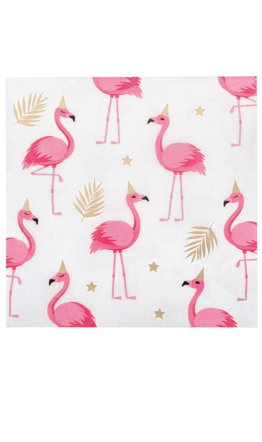 Guardanapos de Flamingo Rosa