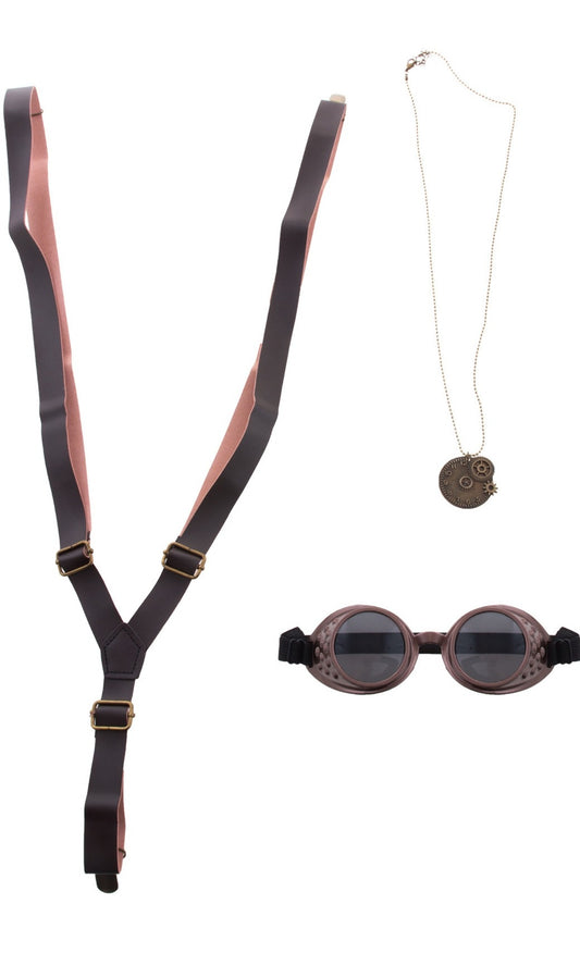 Conjunto de Steampunk Retro