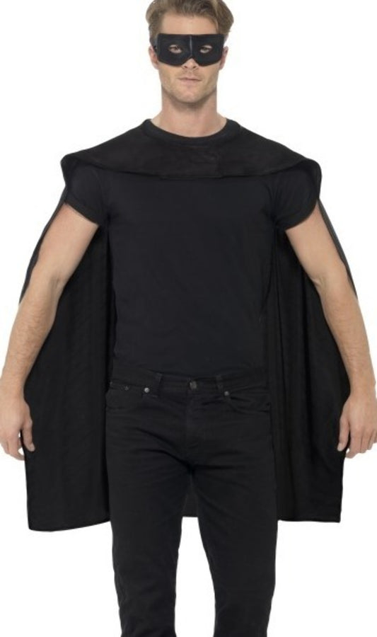 Conjunto de Super herói Preto