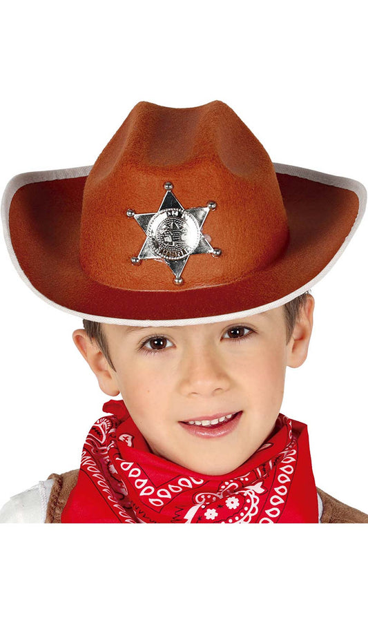 Chapéu de Soldado do Oeste para criança