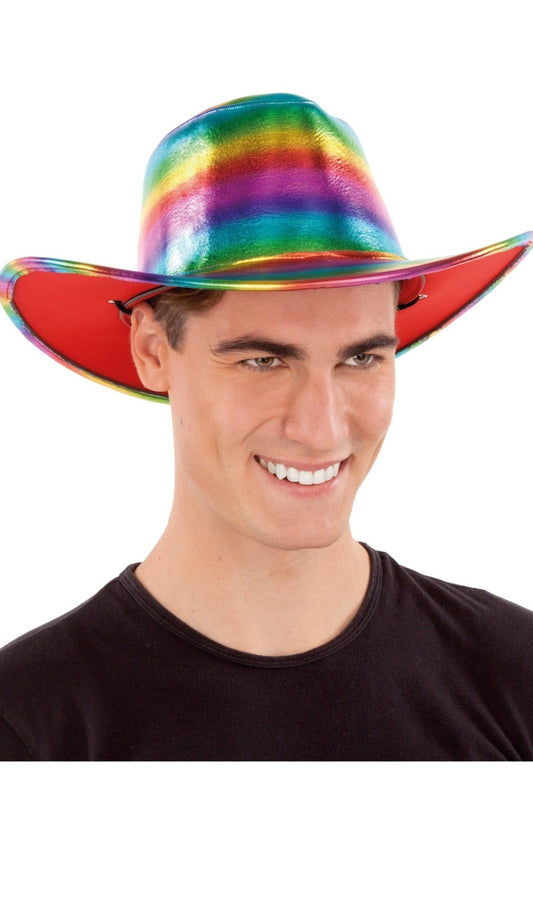 Chapéu de Cowboy Arco íris