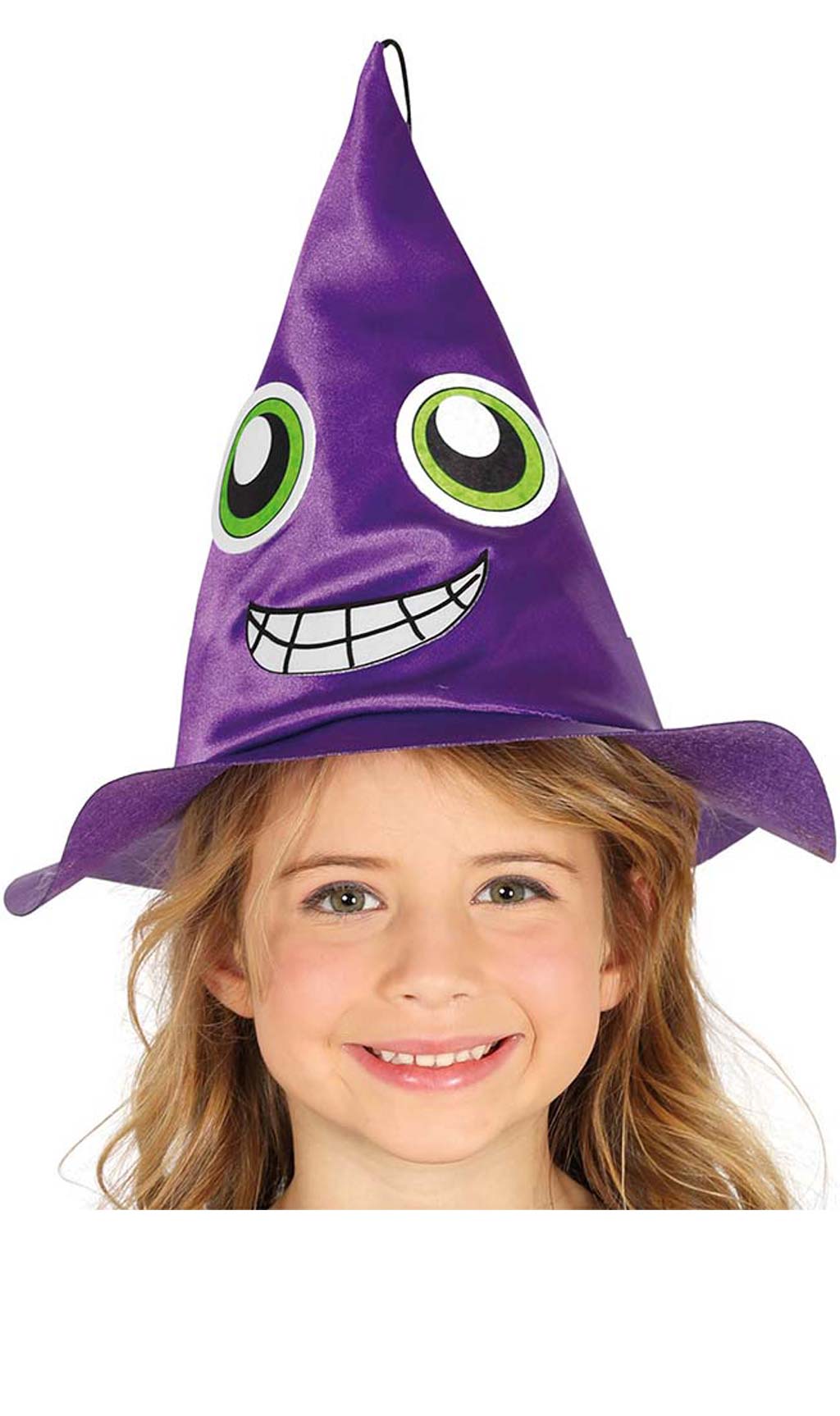 Chapéu de Bruxa Sorridente para criança