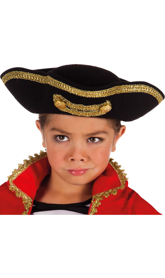 Chapéu de Pirata Almirante para Criança