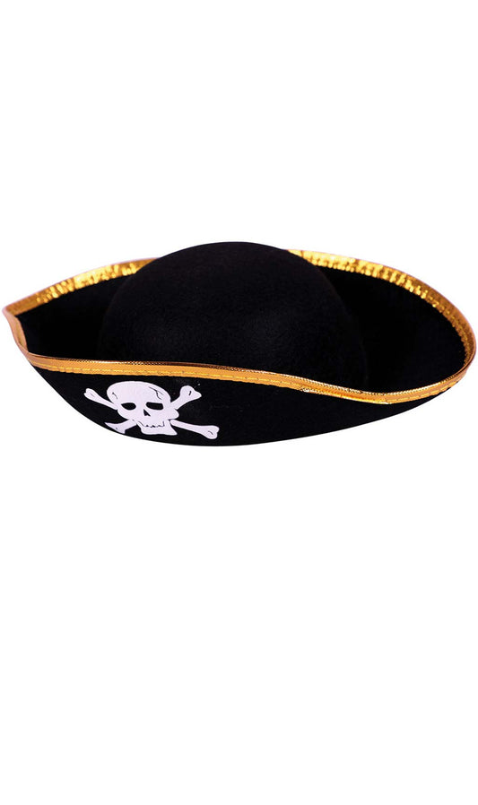 Chapéu de Pirata Caveira para criança