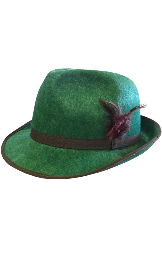 Chapéu de Tirolês Verde para criança