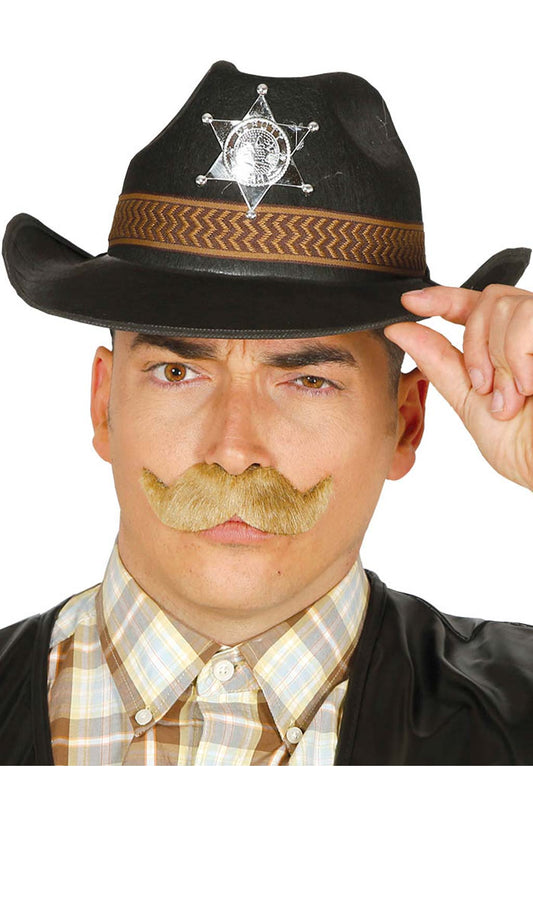 Chapéu de Xerife em Feltro