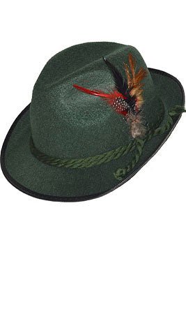 Chapéu de Tirol Verde Deluxe