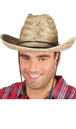Chapéu de Cowboy Palha