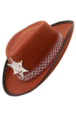 Chapéu de Xerife para criança