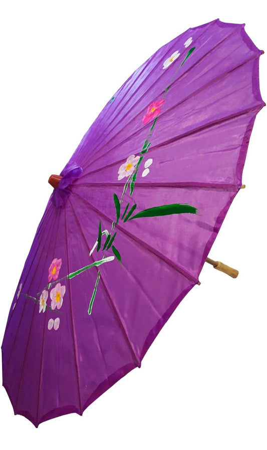 Sombrinha de Gueixa Violeta