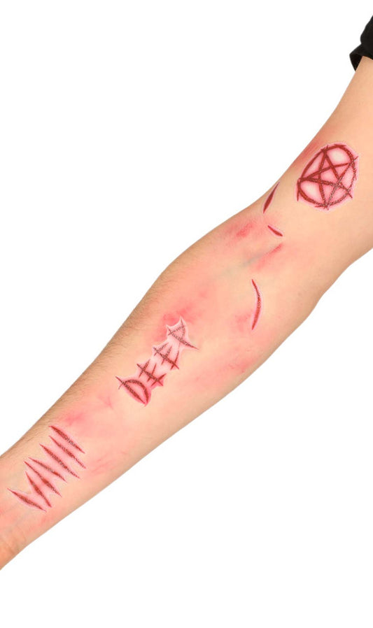 Tatuagens de Cicatrizes Demoníacas
