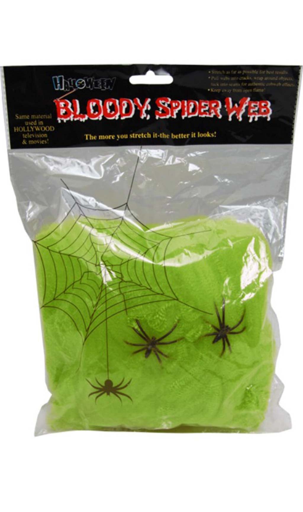 Teia de aranha 20 gr Verde