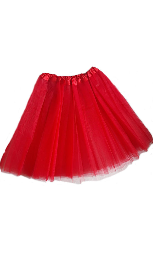 Tutu Vermelho Básico para criança