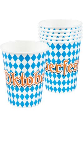 Copos de Oktoberfest com Rombos