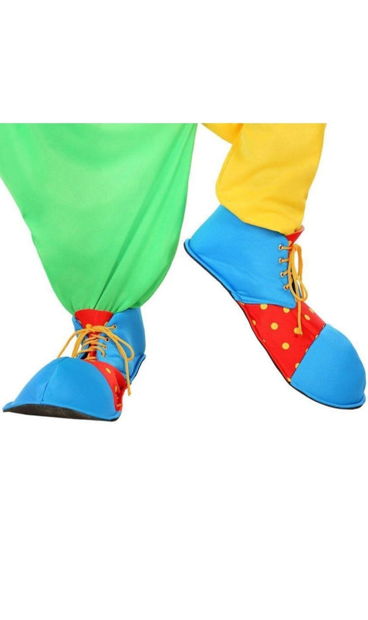 Sapatos de Palhaço Azuis para Criança