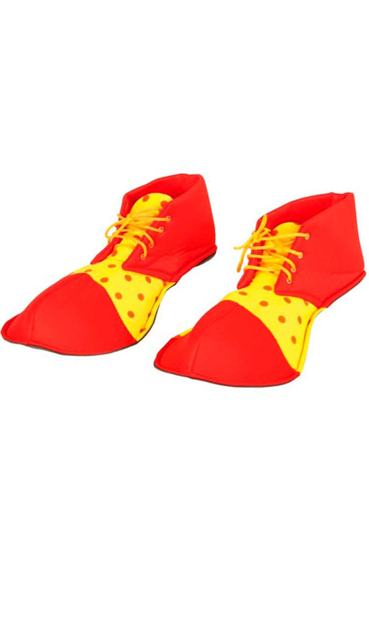 Sapatos de Palhaço Vermelhos para Criança